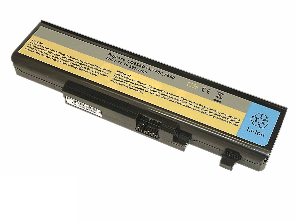Аккумулятор для Lenovo Y450, Y550